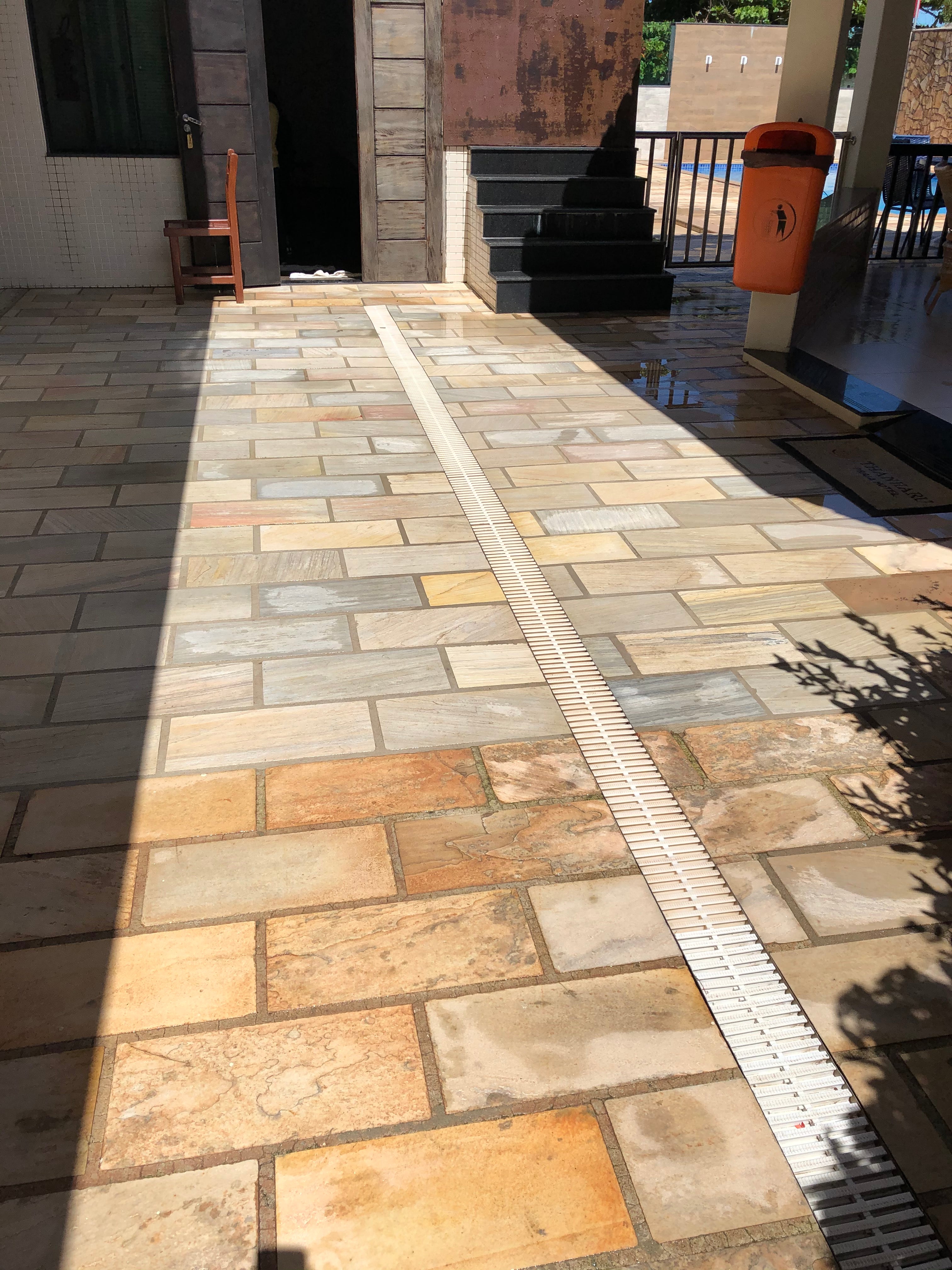 DAFFODIL YELLOW Quartzite Natural Split-Face Straight Edge Paver Flagstone