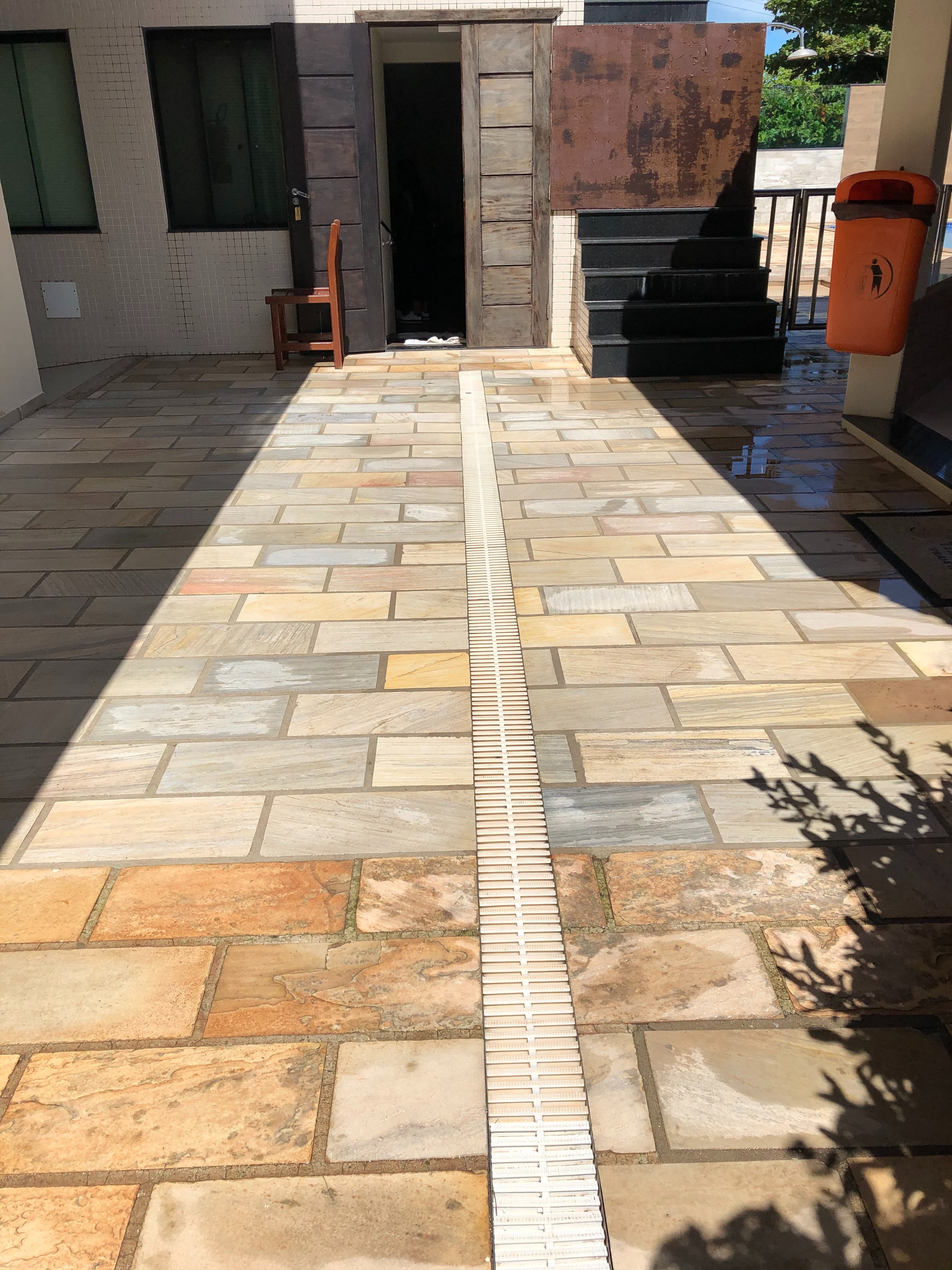 DAFFODIL YELLOW Quartzite Natural Split-Face Straight Edge Paver Flagstone