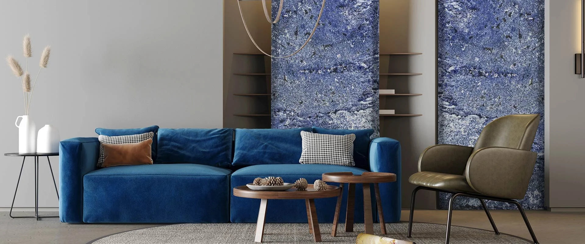 BLUE BAHIA Granite Polished Slab