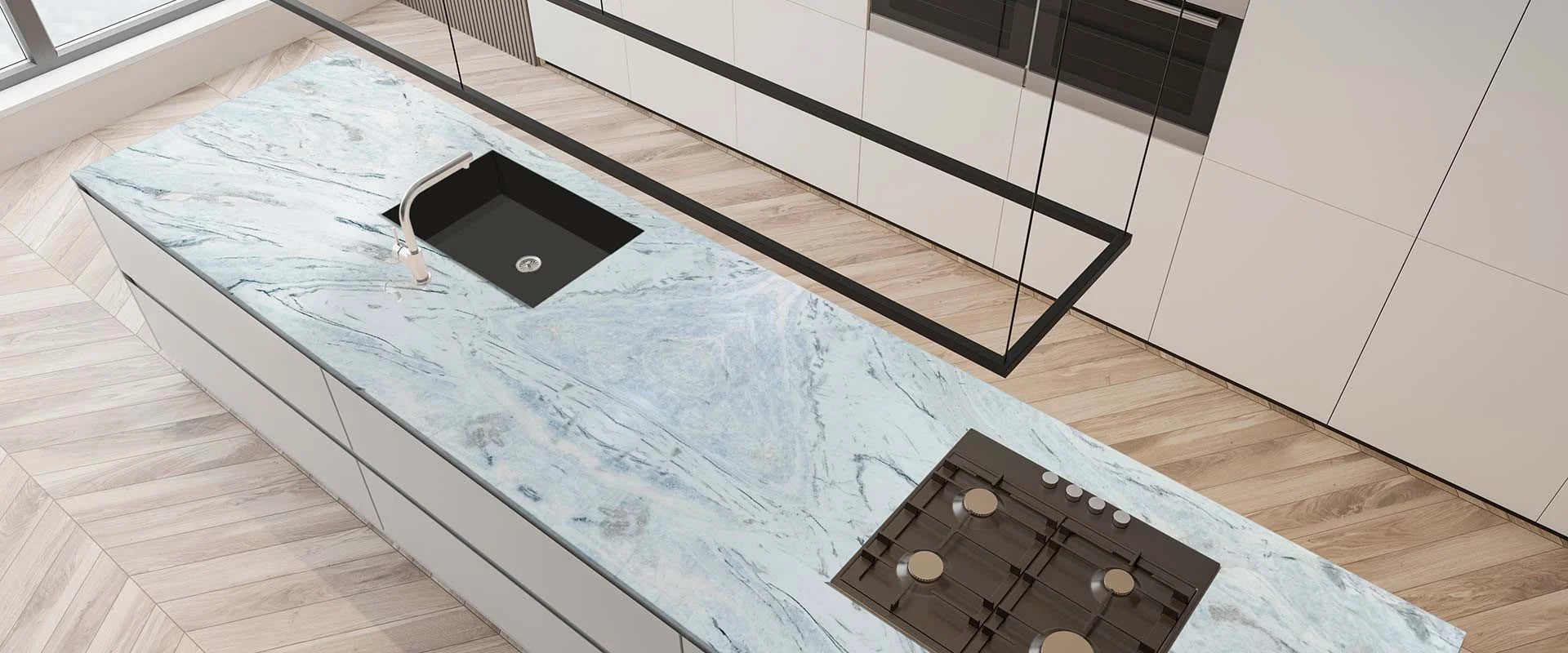 CIRCO WHITE Marble Polished Slab