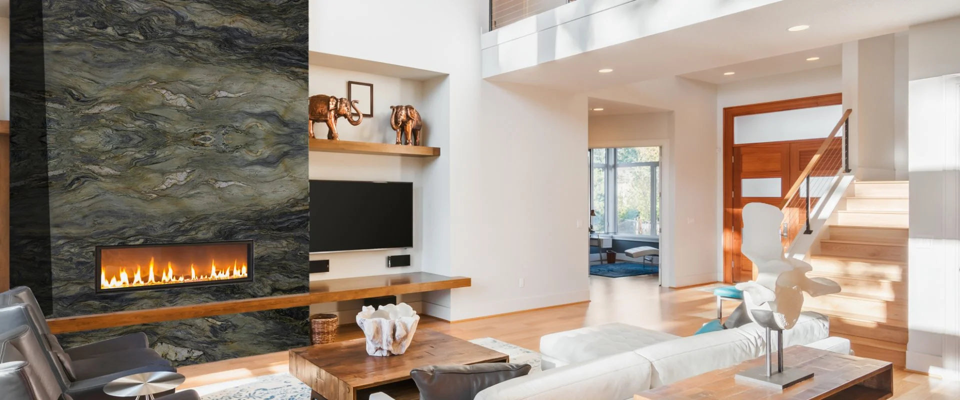 FUSION DARK Quartzite Polished Slab