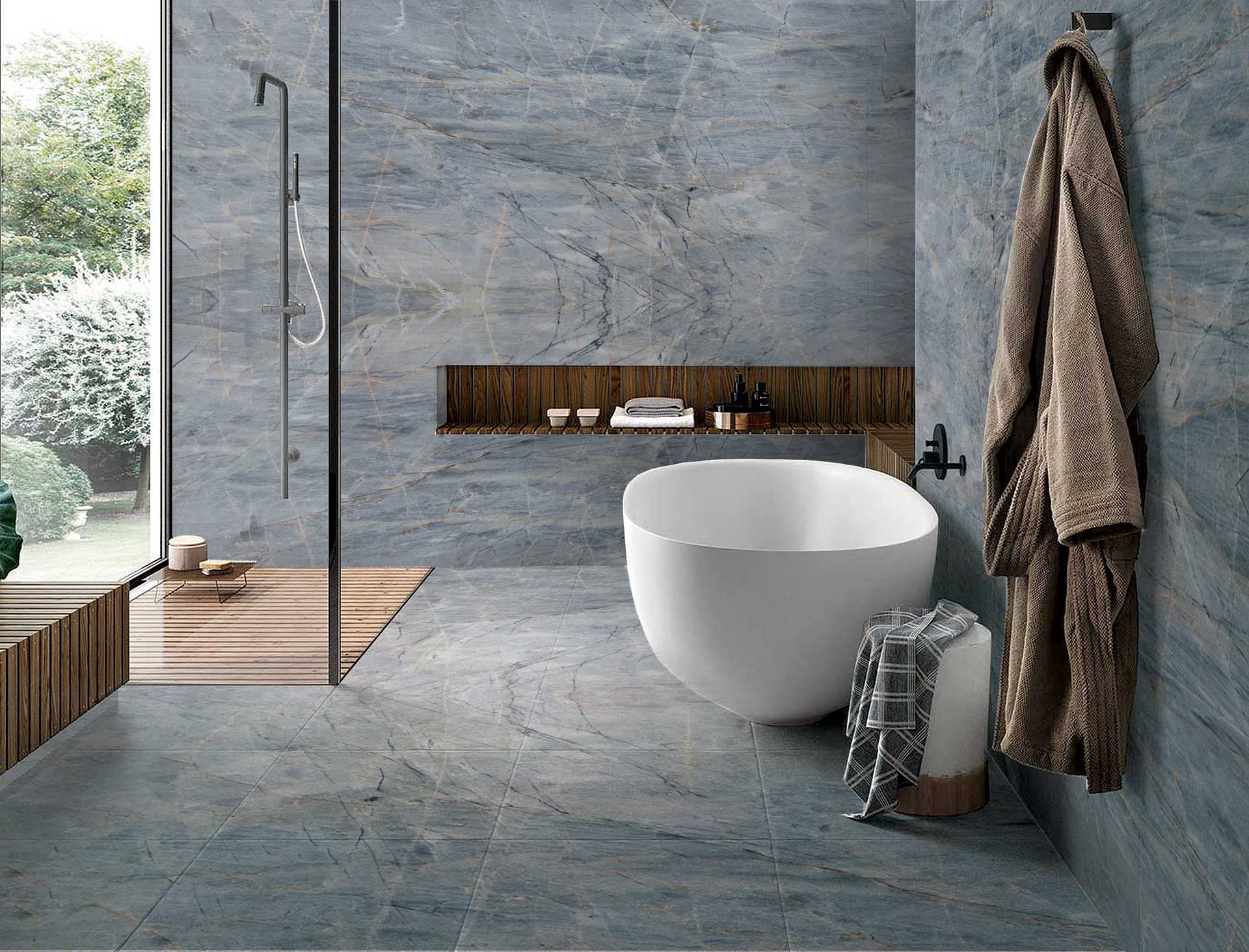 IJEN BLUE Quartzite Polished Slab