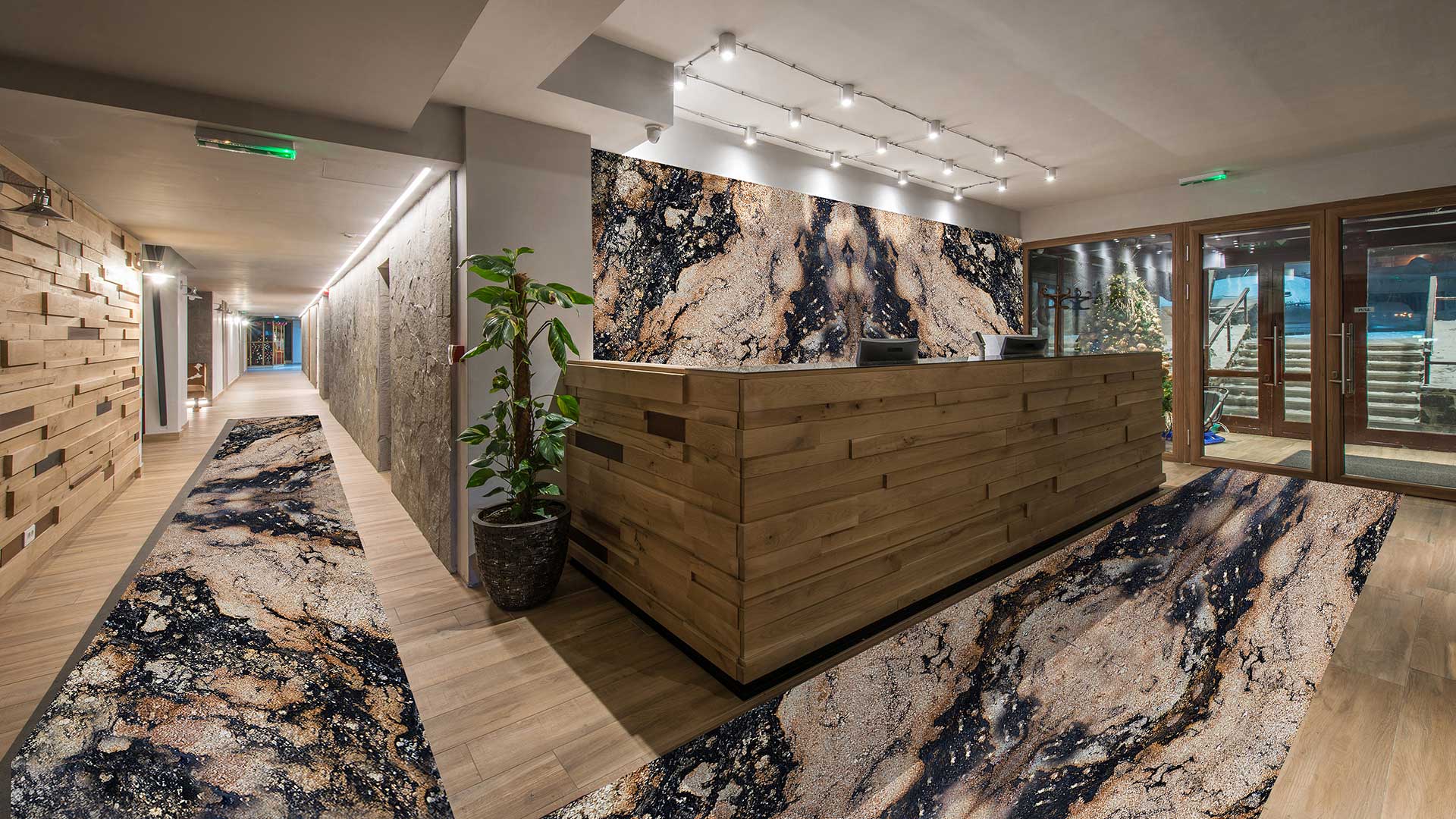 MAGMA GOLD Granite Schist Polished Slab