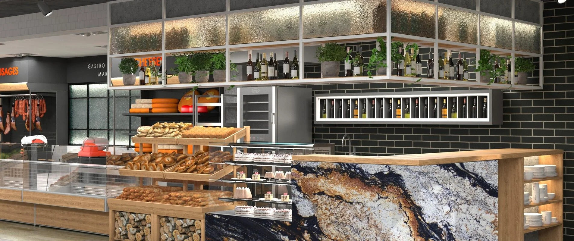 MAGMA GOLD Granite Schist Polished Slab