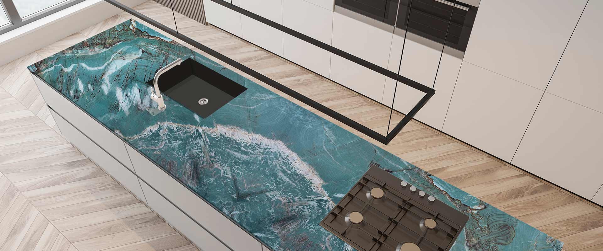 PERSA GREEN Quartzite Polished Slab