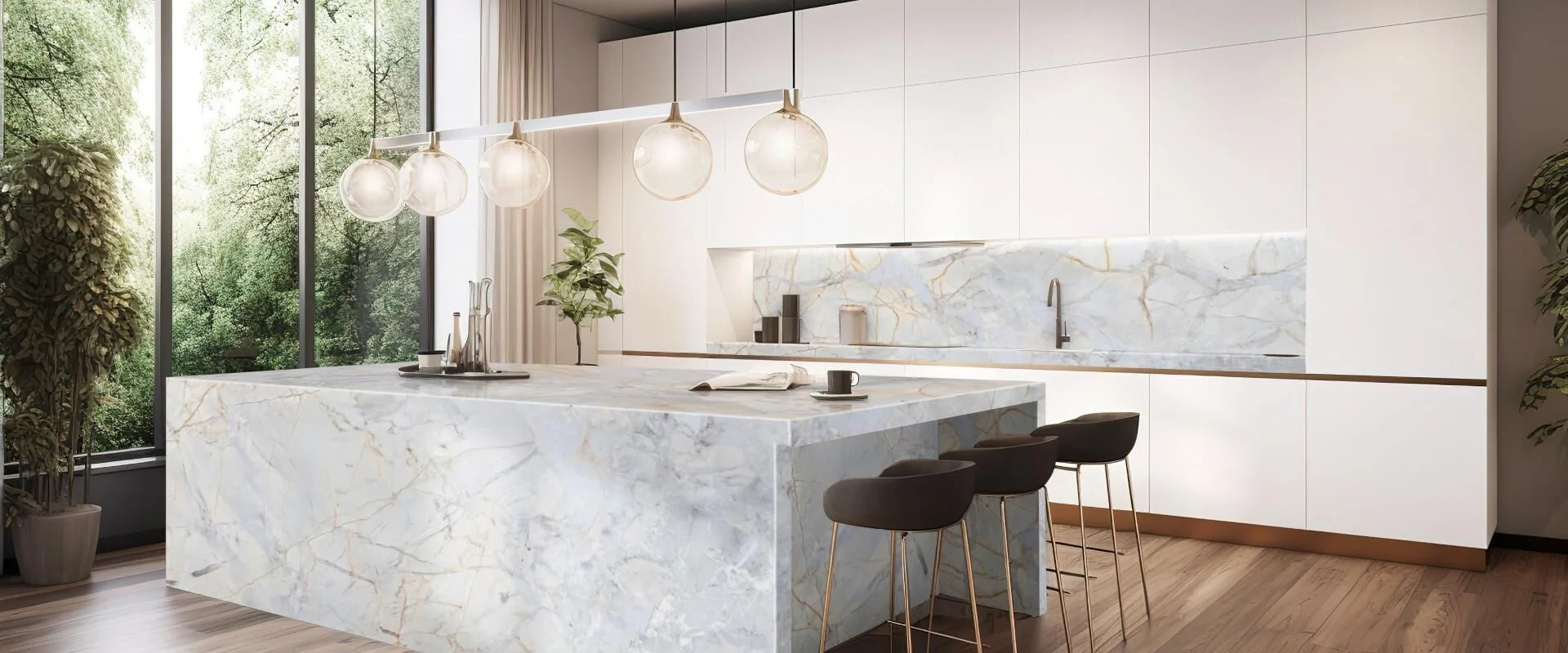 STARTUARIO QUARTZ Marble Polished Slab