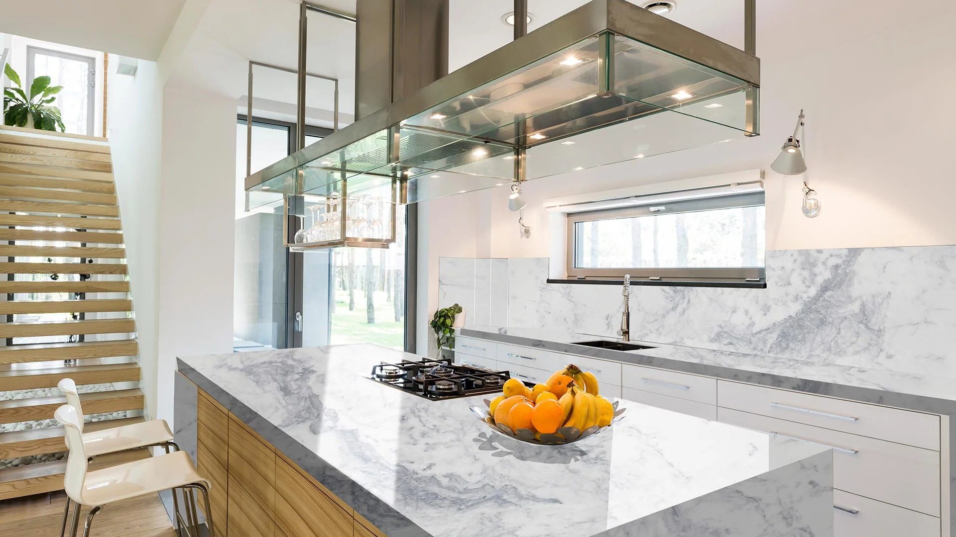 SUPER WHITE Dolomite Polished Slab