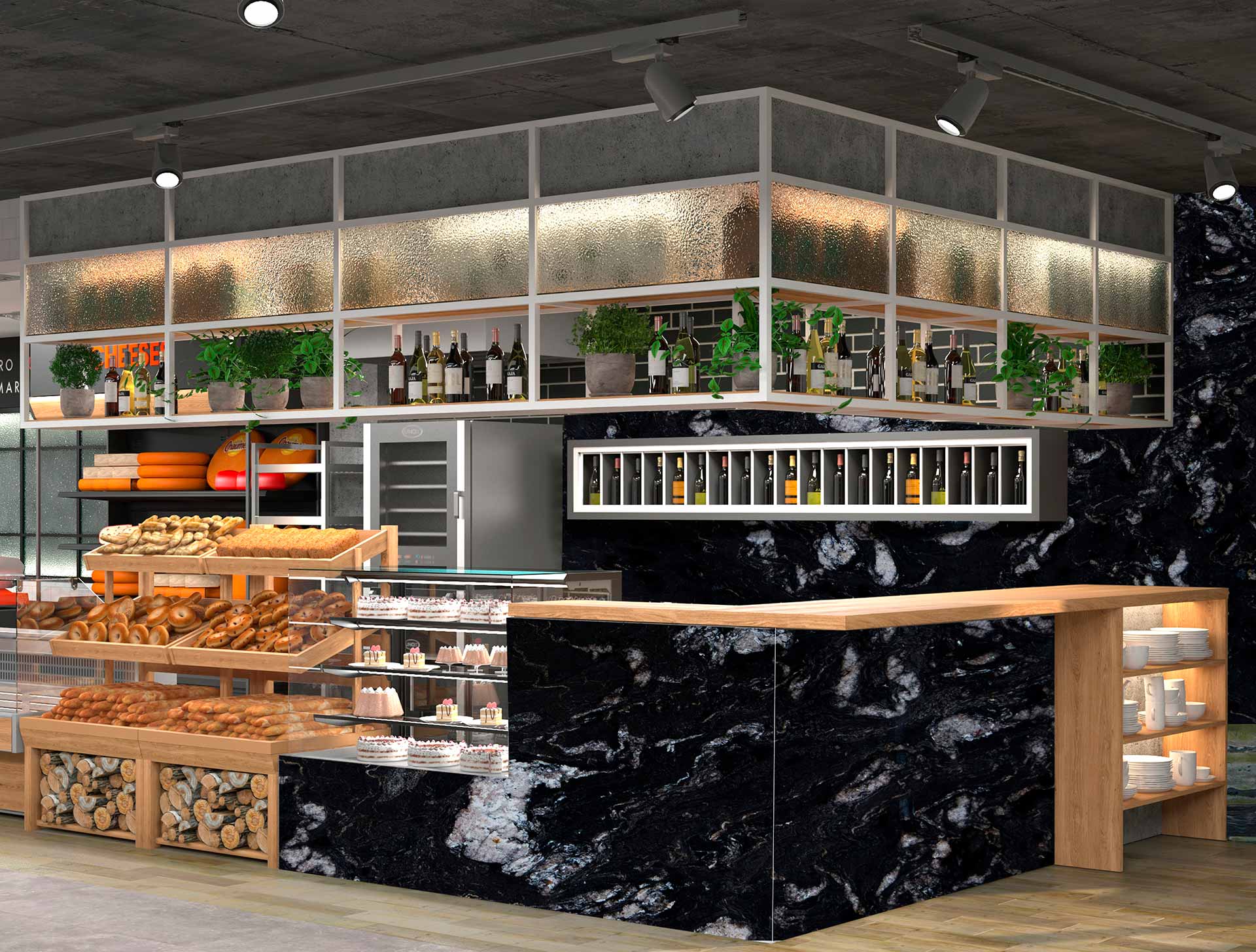 TITANIUM Granite Polished Slab