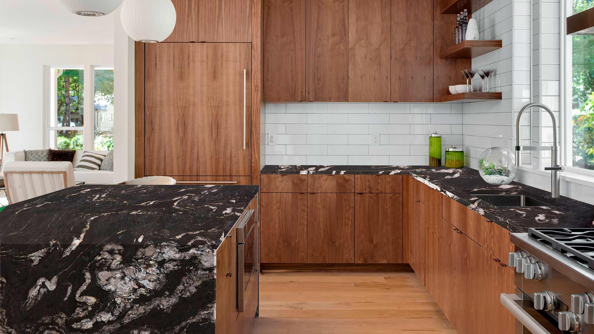 TITANIUM Granite Polished Slab