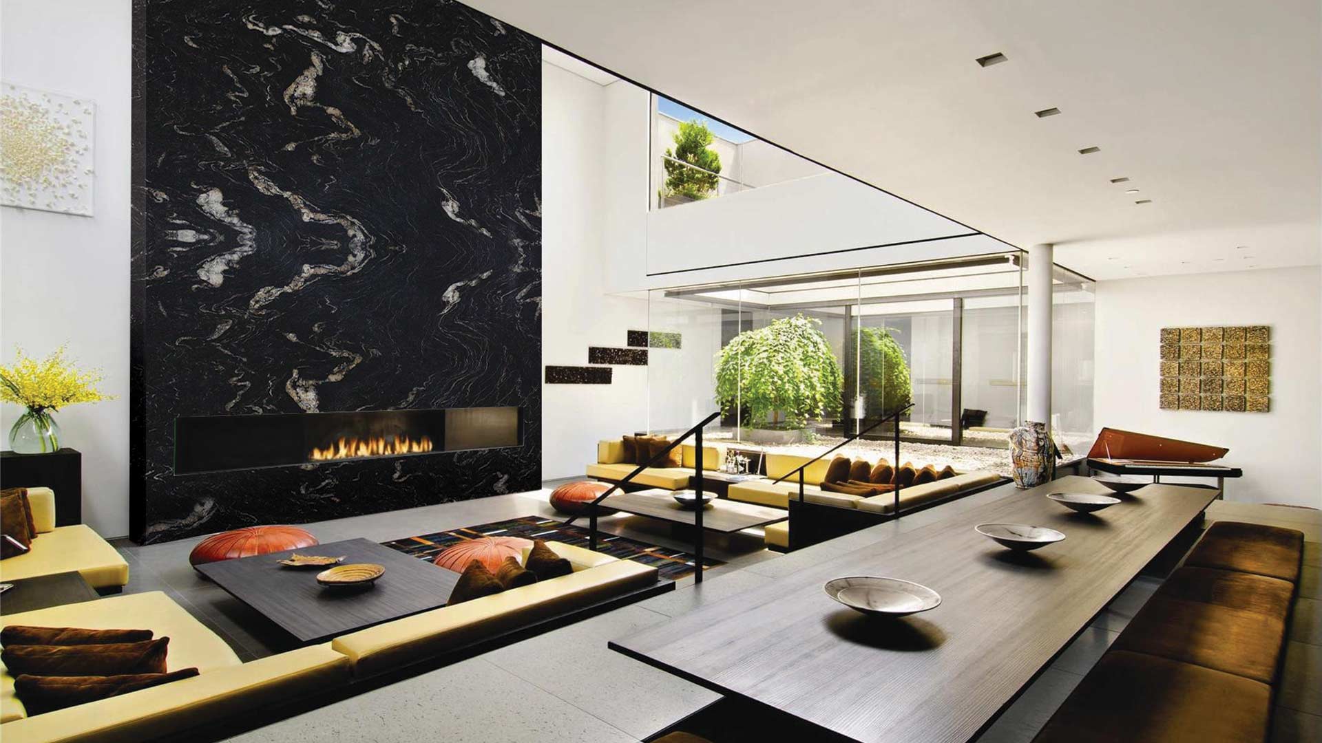 TITANIUM Granite Polished Slab