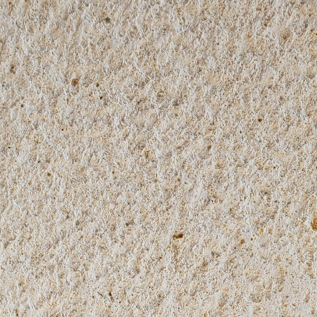 WHITE CLASSIC PARAS Limestone Bush Hammered Wall Veneer