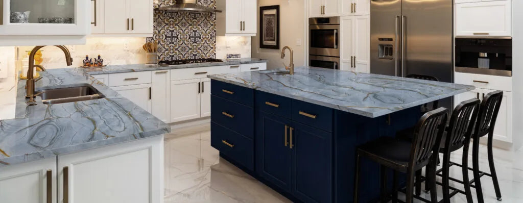 BLUE DEEP Quartzite Polished Slab