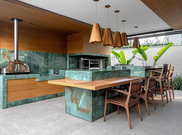 EMERALD Quartzite Polished Slab
