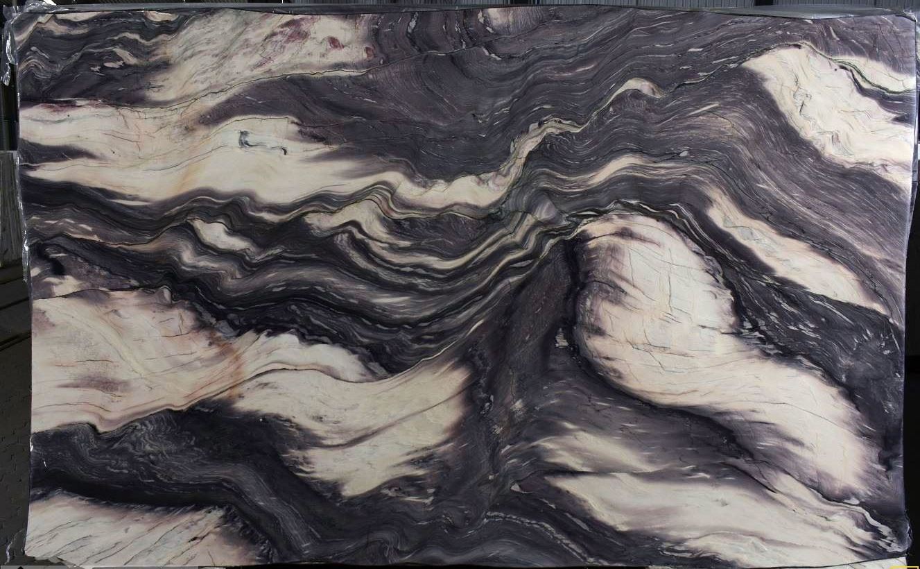 EXPLOSION BLUE Quartzite Polished Slab