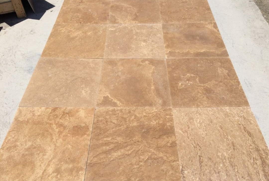 Andes Noce Travertine Tile Hawaii Stone Imports