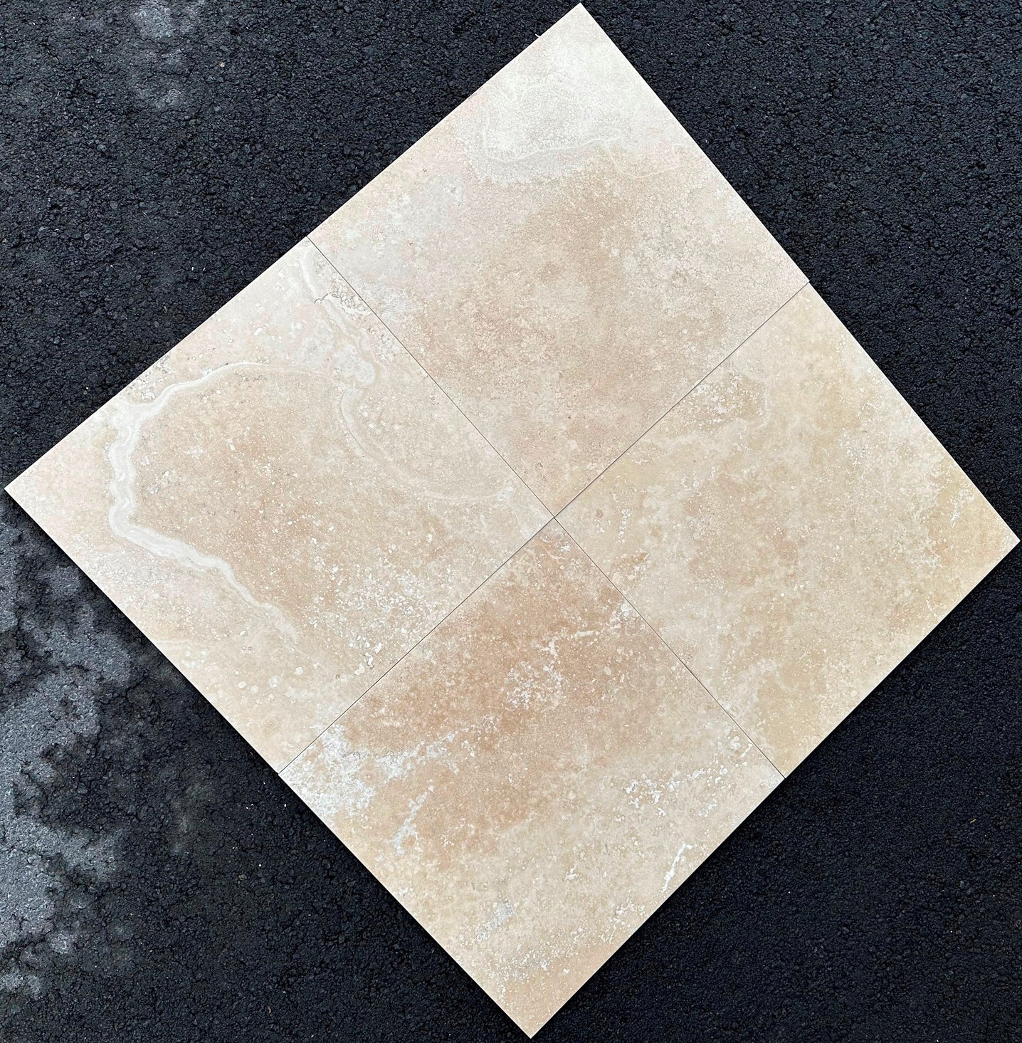 COLONIAL Travertine Brushed-Filled Tile