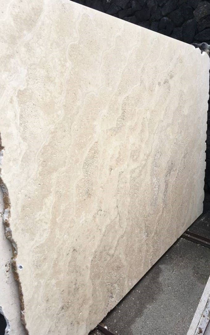 Laguna Travertine Slab Hawaii Stone Imports