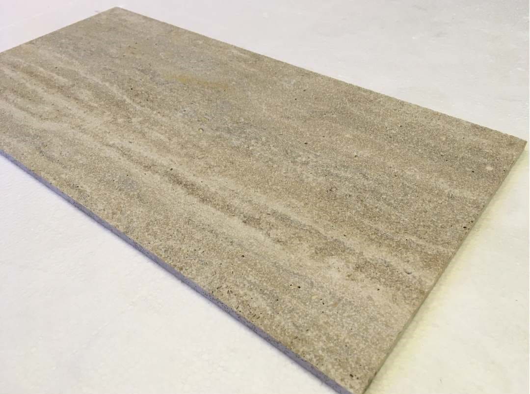 Machu Picchu Dark Travertine Wall Veneer Hawaii Stone Imports