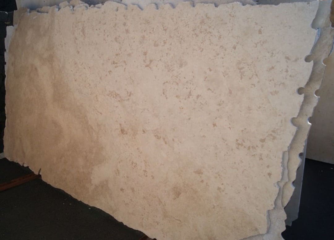 TORNADO DARK Travertine Brushed-Filled Slab