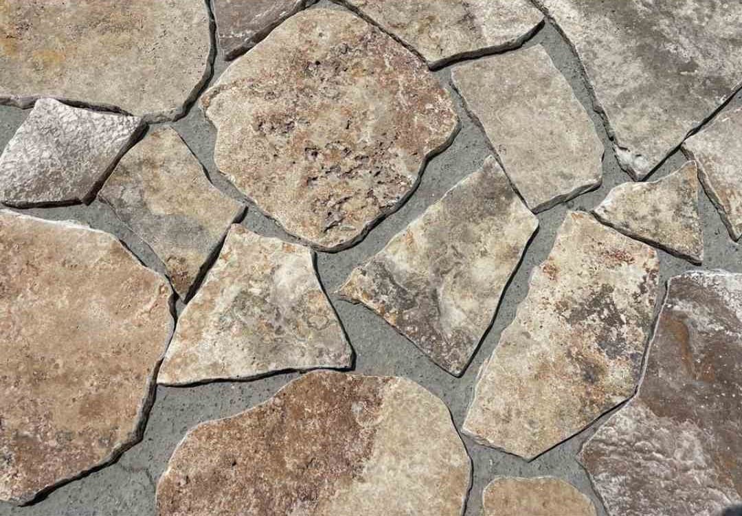 Volcano-Tornado Travertine Paver Hawaii Stone Imports