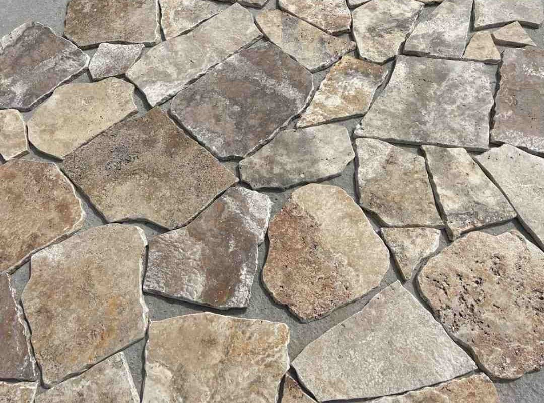 Volcano-Tornado Travertine Paver Hawaii Stone Imports
