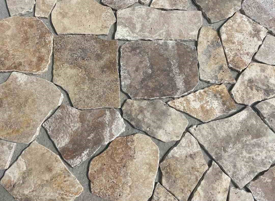 Volcano-Tornado Travertine Paver Hawaii Stone Imports
