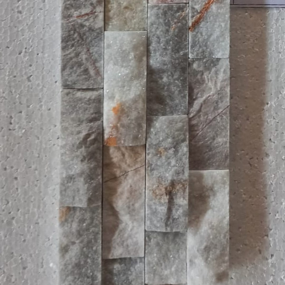 BIANCO VENUS Stacked Splitface Cladding