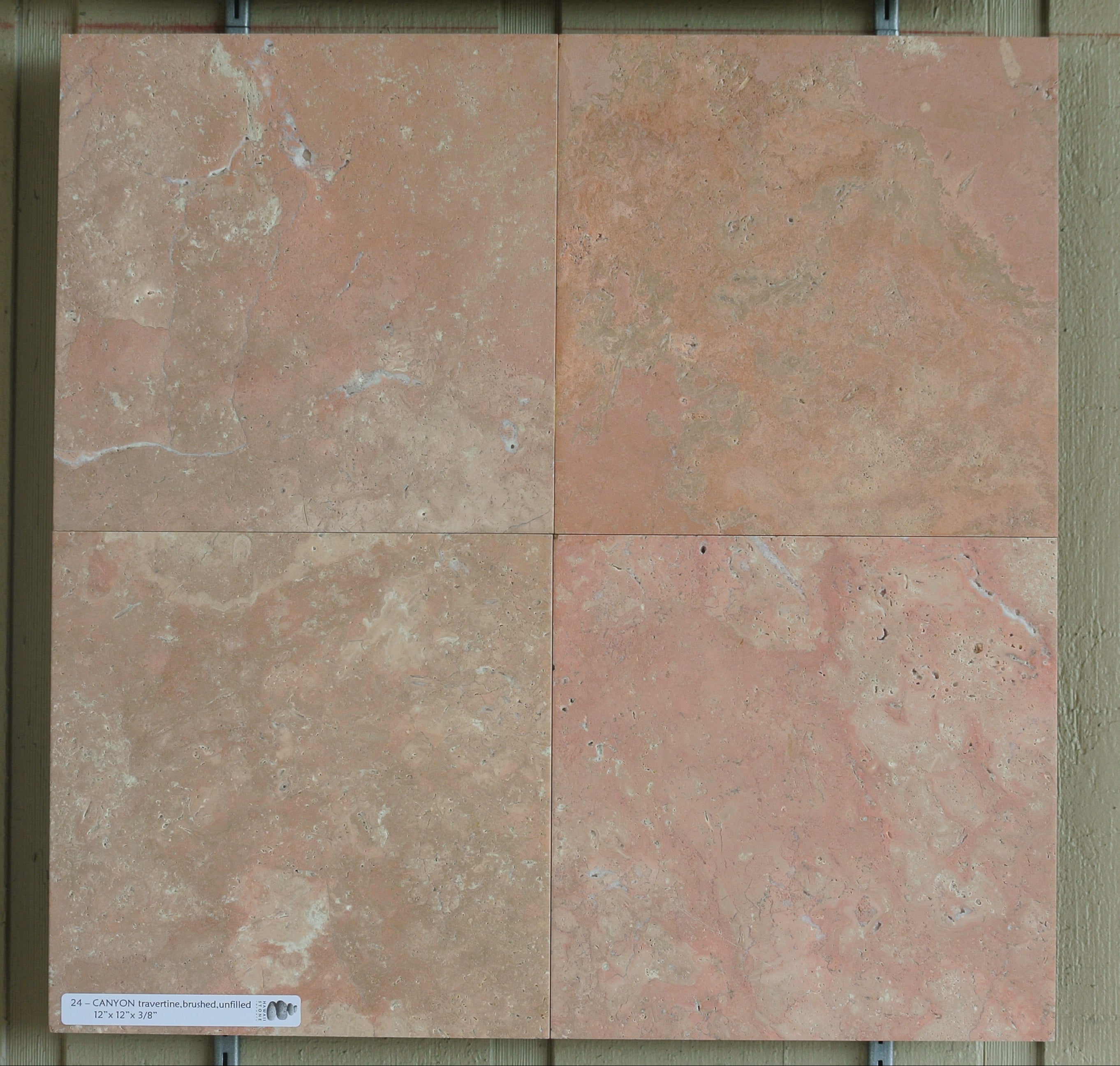 CANYON Travertine Brushed-Unfilled Tile