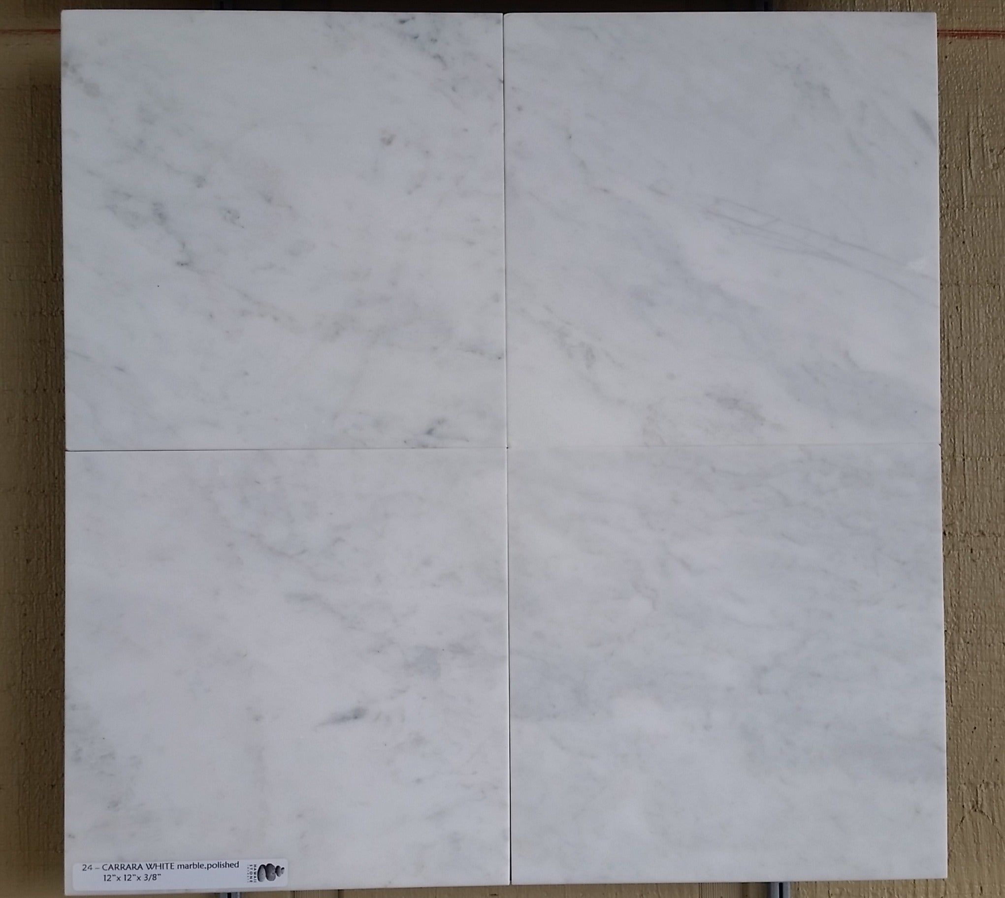 CARRARA WHITE Marble Polished Tile
