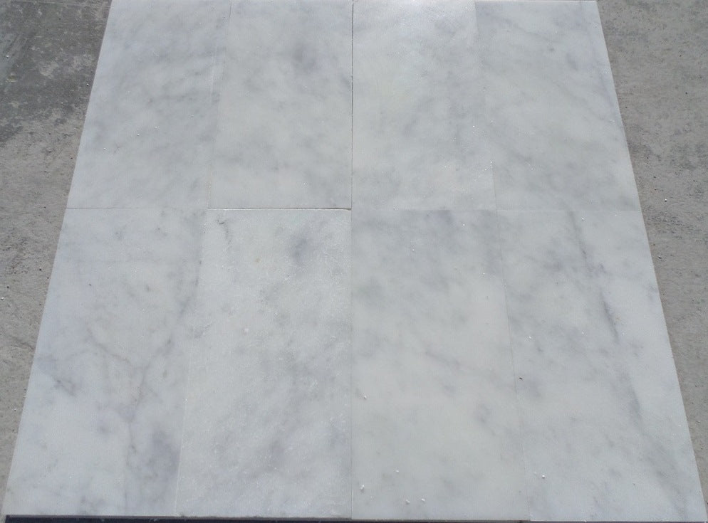 CARRARA WHITE Marble Polished Tile