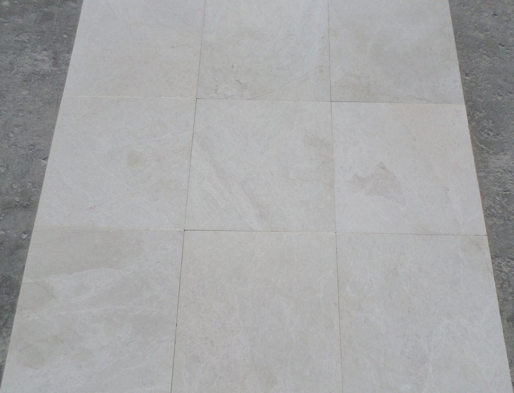 CASCADE WHITE Marble Polished Tile