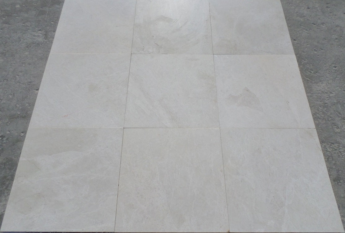 CASCADE WHITE Marble Polished Tile