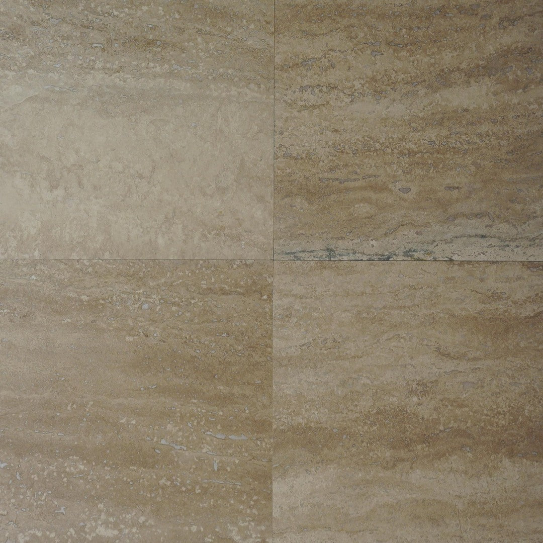 DARK WALNUT Travertine HF Vein cut Tile