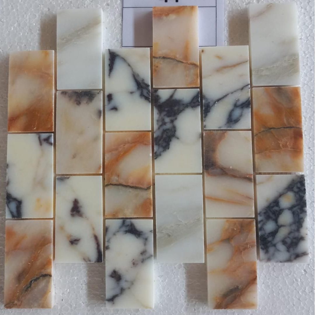 HAWAII COLOR Brick 2"X4" Polished Mosaic