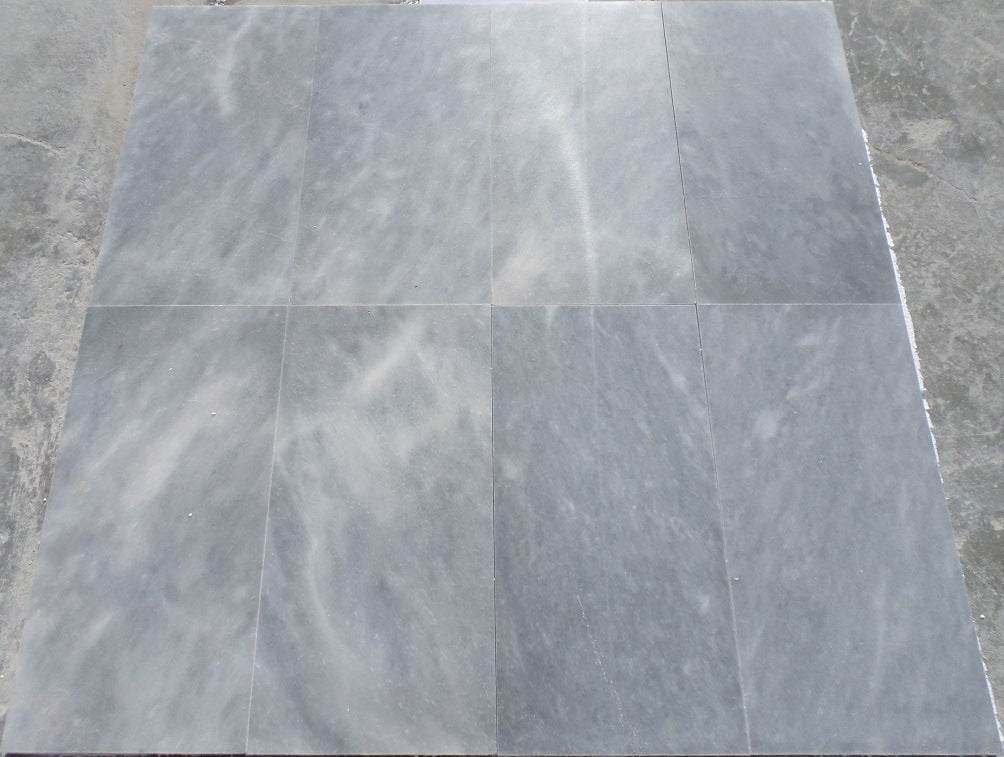 OCEAN BLUE GREY Marble Polished Tile
