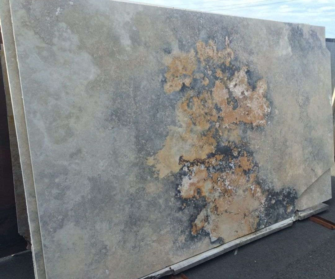 Paniolo Travertine Slab Hawaii Stone Imports