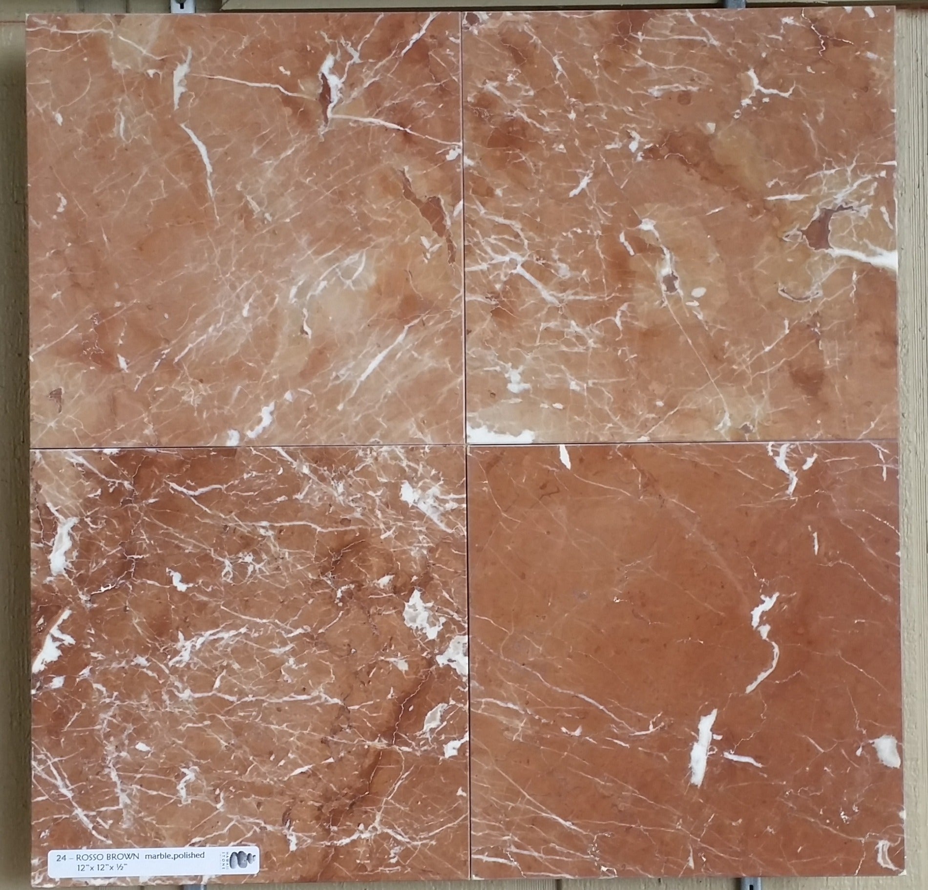 ROSSO BROWN Marble Polished Tile