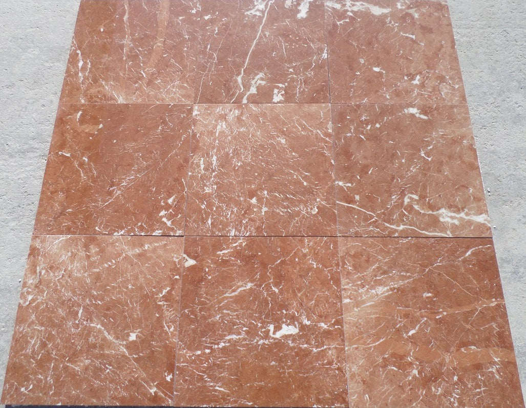 ROSSO BROWN Marble Polished Tile
