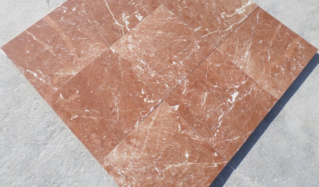 ROSSO BROWN Marble Polished Tile