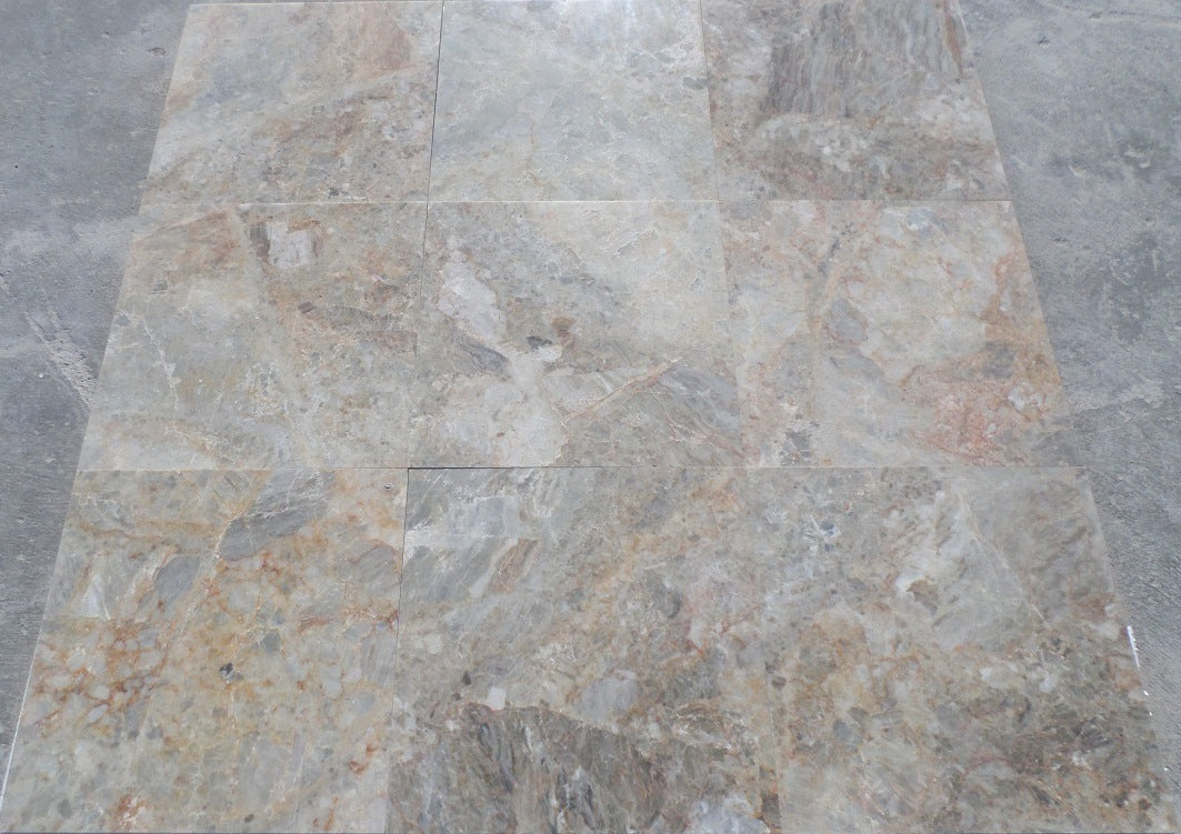 SILVER AZURE Marble Polished Tile