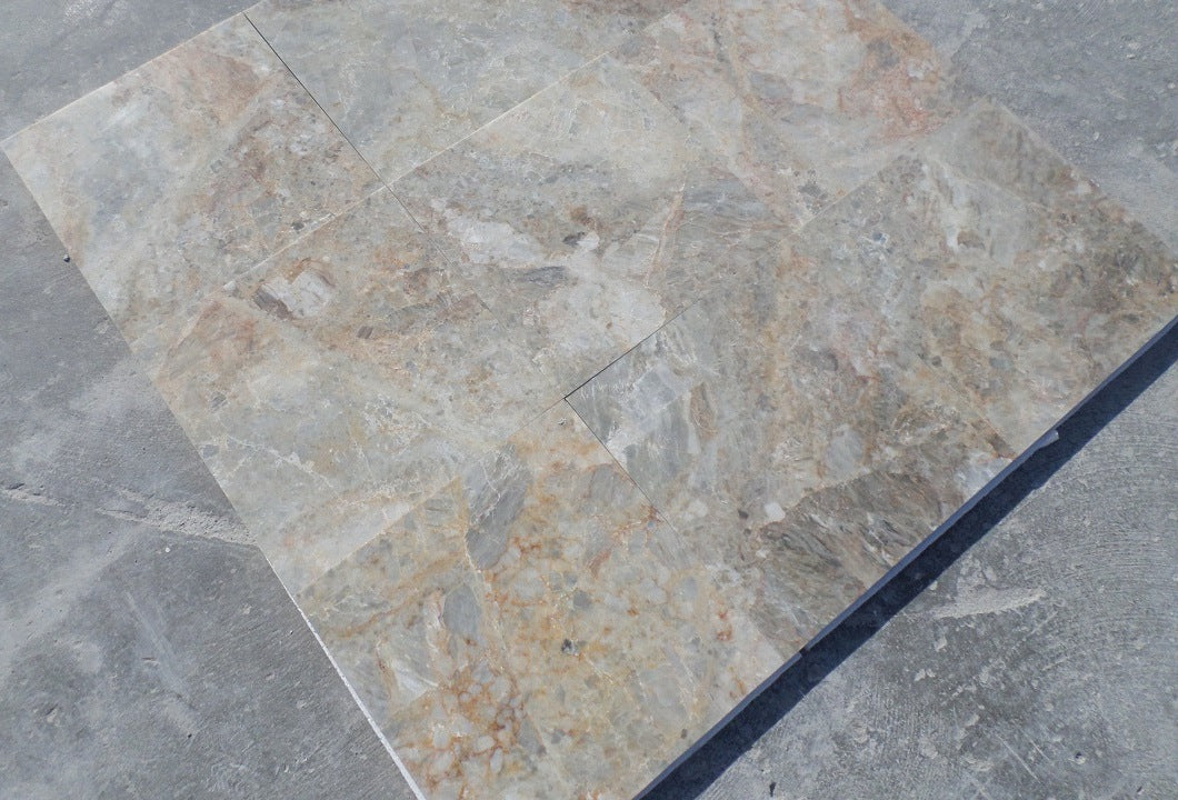 SILVER AZURE Marble Polished Tile