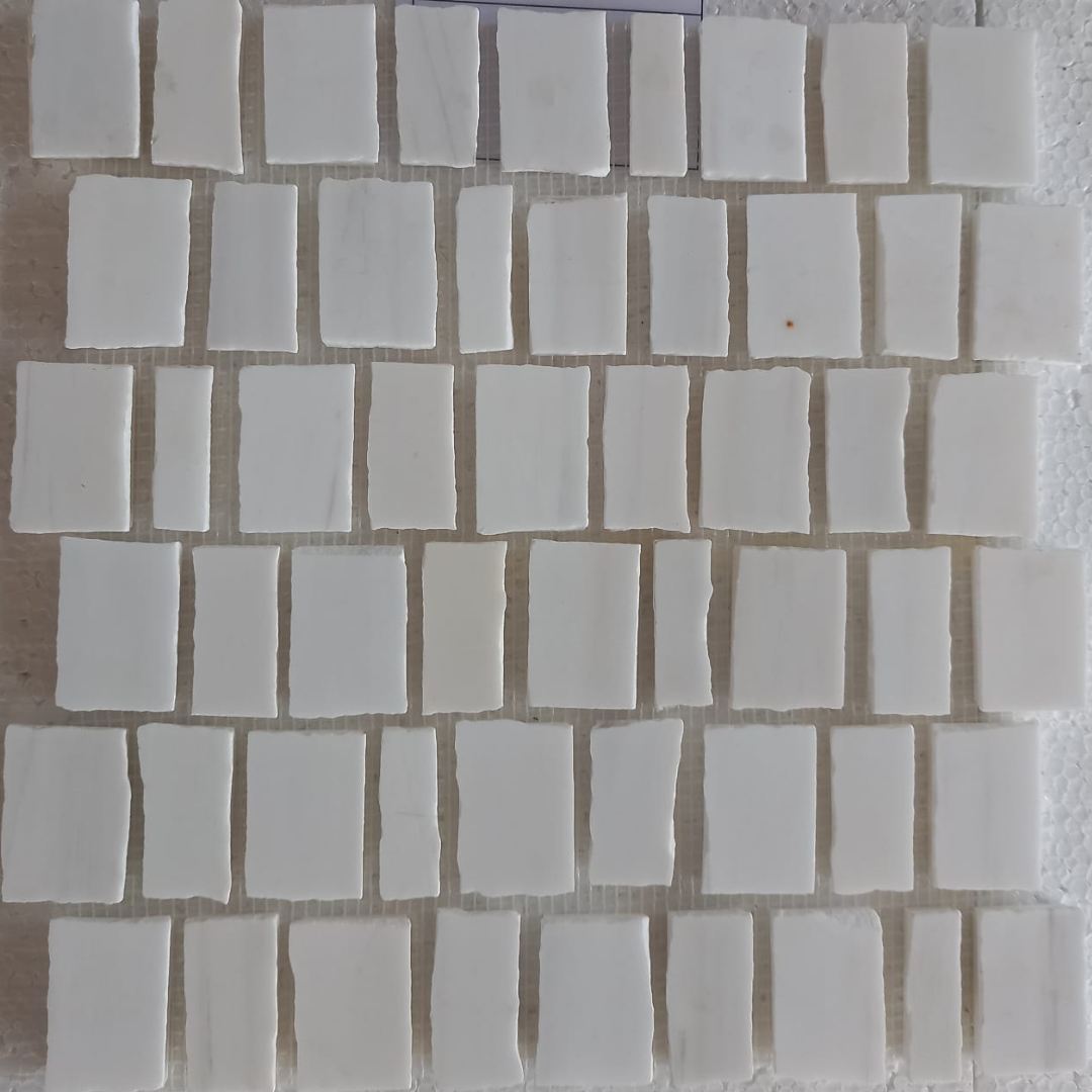 DOLOMITE Stack Bond 12"x12" Honed Mosaic
