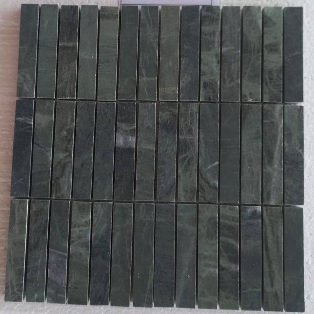 THAOS GREEN Finger Polished Mosaic