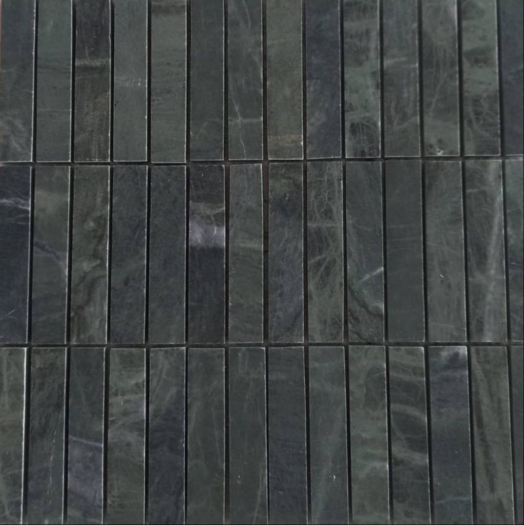 THAOS GREEN Finger Polished Mosaic