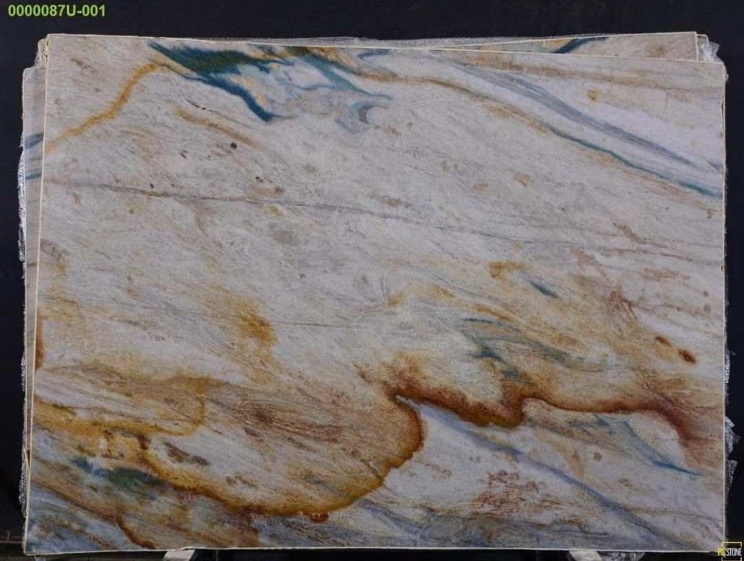Blue Louise Quartzite Slab Hawaii Stone Imports