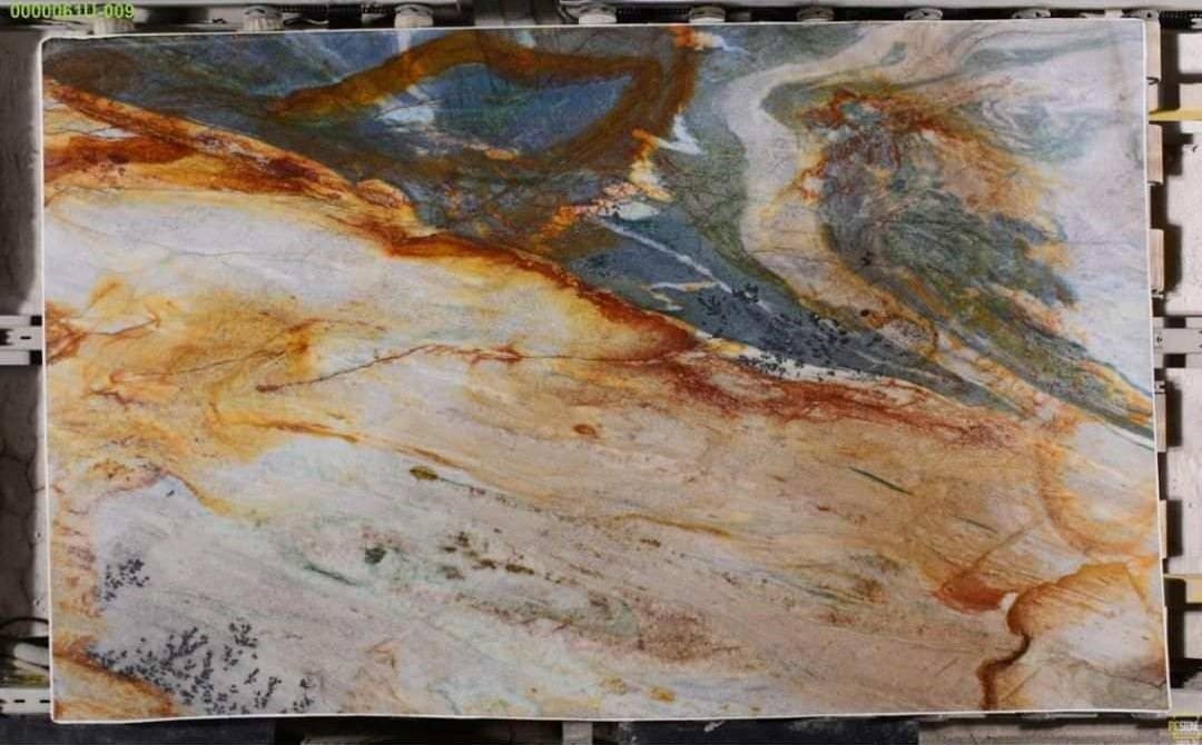 Blue Louise Quartzite Slab Hawaii Stone Imports