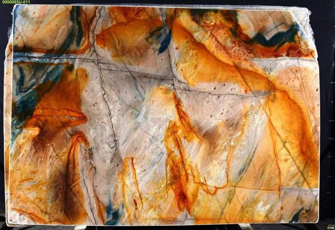 Blue Louise Quartzite Slab Hawaii Stone Imports