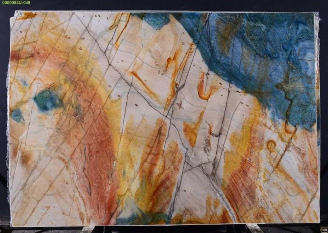 Blue Louise Quartzite Slab Hawaii Stone Imports