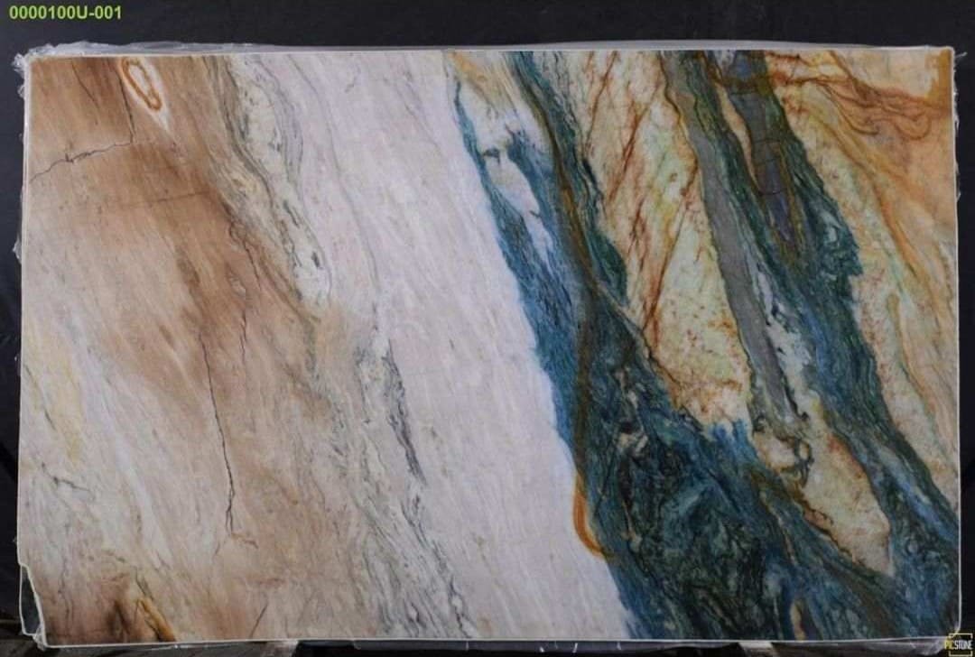 Blue Louise Quartzite Slab Hawaii Stone Imports