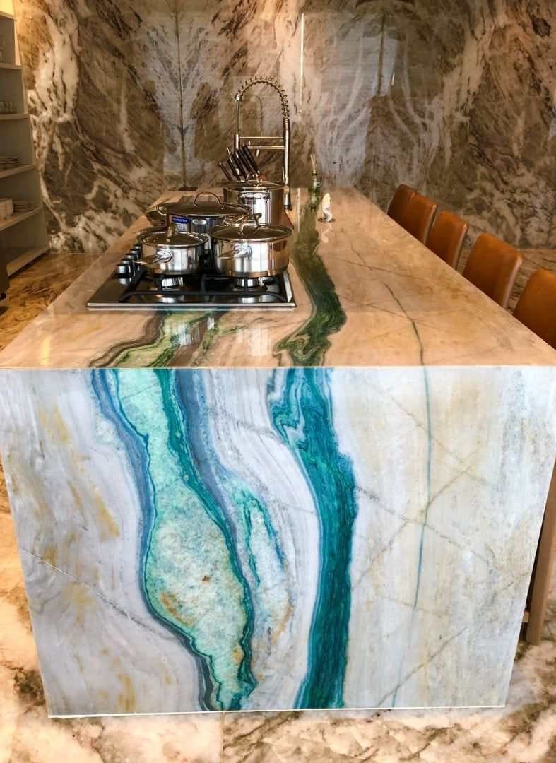 Portomare Quartzite Slab Hawaii Stone Imports